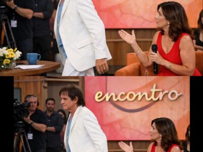 Roberto Carlos ENFRENTA Fátima Bernardes, abandona programa ao vivo e o público fica em choque!