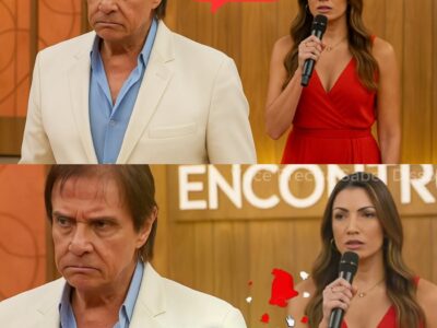 ROBERTO CARLOS ABANDONA ENTREVISTA COM PATRÍCIA POETA – E RAZÃO SURPREENDE O BRASIL