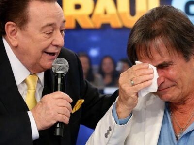 Roberto Carlos chora após Raul Gil revelar segredo do passado!