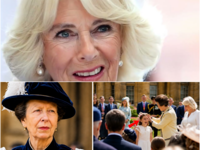 Princesa Ana surpreende Charlotte com tiara real! Camilla é humilhada – H