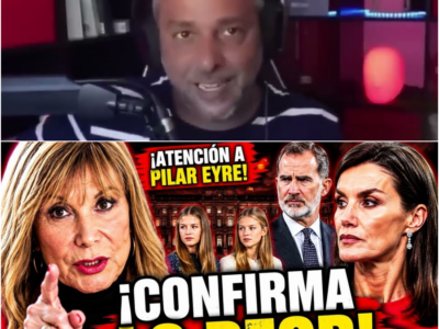 PILAR EYRE DETONA LETIZIA ORTIZ: “A VERDADE É MUITO PIOR” – H