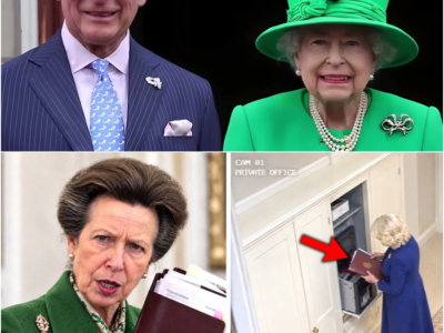 Anne apanhou Camilla em flagrante depois de imagens de segurança de Windsor a terem exposto no cofre da Rainha – H