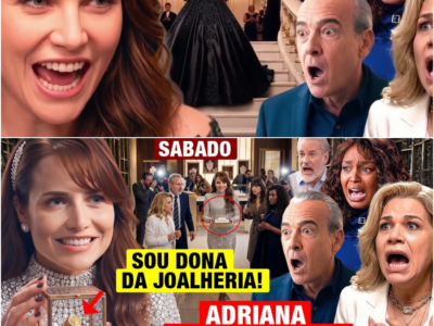 Adriana DÁ FESTA e se REVELA como DONA DA JOALHERIA – H