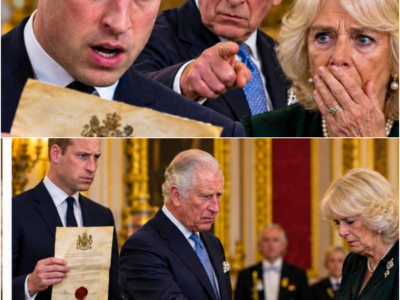 William encontra a carta escondida de Elizabeth! Carlos obriga Camilla a renunciar aos seus privilégios reais! -H