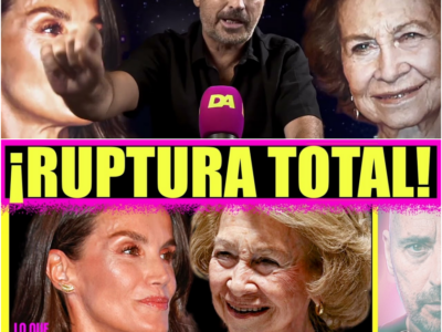 CONFIRMADO! LETIZIA ROMPE COM A CASA REAL ESPANHOLA – H