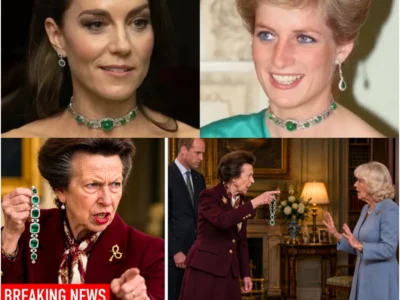 A princesa Ana encontra a pulseira de esmeraldas perdida de Diana na gaveta de Camilla! -H