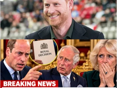 O príncipe William surpreende Carlos com uma importante decisão real! Camilla fica completamente chocada! -H