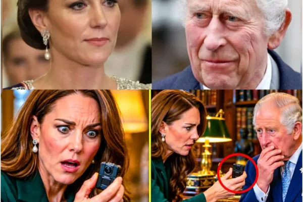 Catherine DESCOBRE dispositivo de vigilância escondido no escritório privado de Charles! -H